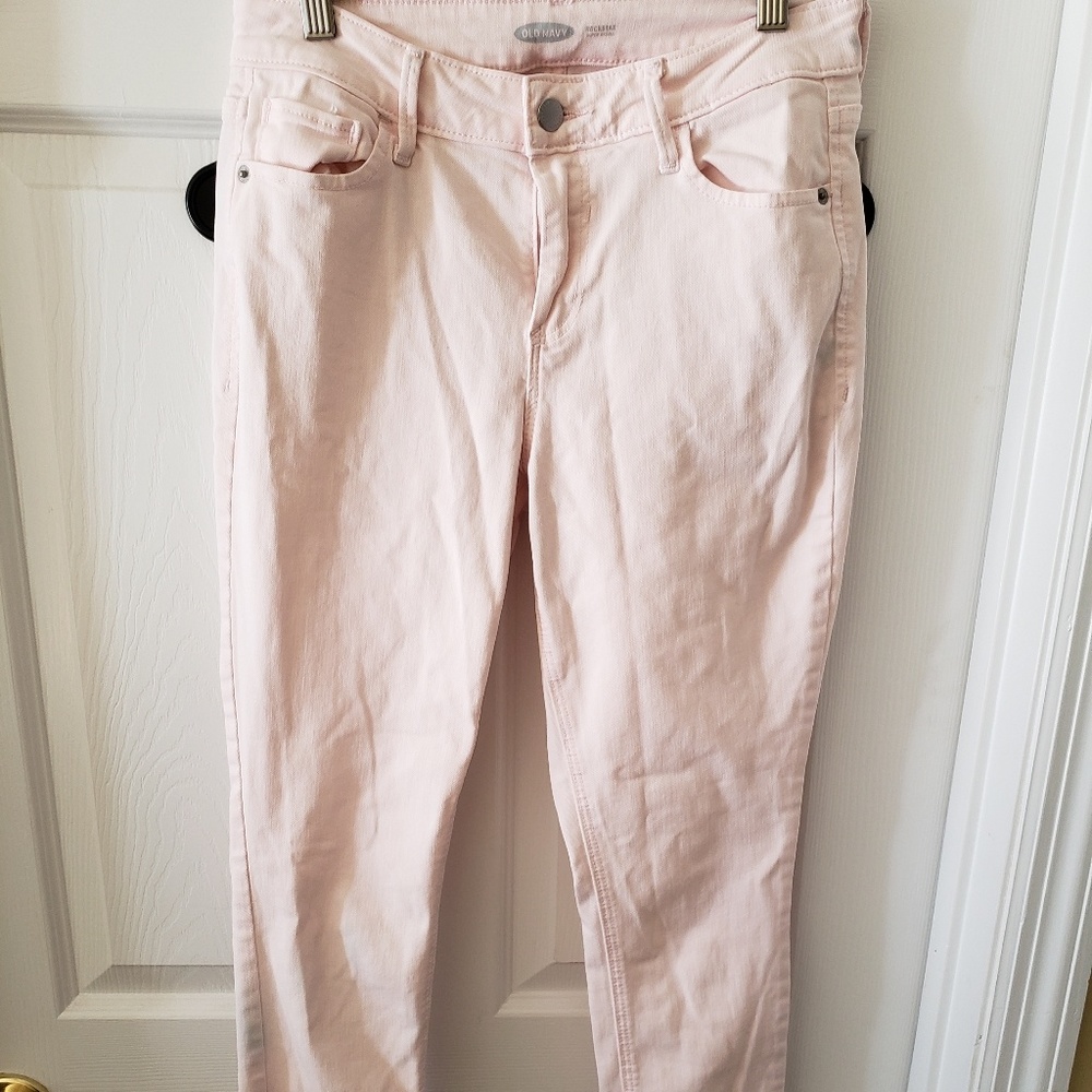 Pink rockstar jeans